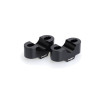 20mm Handlebar Risers For 22mm Bars (Black) For Honda NC700 X (21) By Puig 3671N