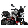 New Generation Sport Screen (Dark Smoke) For Aprilia Shiver 750 (07-09) By Puig 3767F