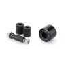 Bar End Weight Compatible With Puig Lever Guard (Black) For Indian FTR1200 R Carbon (22-23) By Puig 3770N