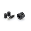 Bar End Weight Compatible With Puig Lever Guard (Black) For Indian FTR1200 S (19-22) By Puig 3770N