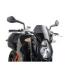 New Generation Sport Screen (Dark Smoke) For KTM 990 Super Duke (07-13) By Puig 4942F