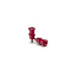 Spools 8mm (Red) For Kawasaki Ninja 500 SE (24) By Puig 5923R