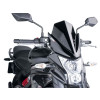 New Generation Sport Screen (Black) For Kawasaki ER6-N (12-16) By Puig 5997N