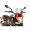 New Generation Sport Screen (Black) For KTM 690 Duke (12-20) By Puig 6009N