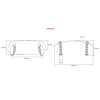 Adjustable Clip On Screen Extender 90 x 230mm (Clear) For MV Agusta F4 100 RR (13-19) By Puig 6319W