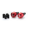 Short Bar End Weights (Red) For BMW R1200 RS (15-18) By Puig 6641R