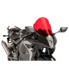 Z-Racing Screen (Red) For Hyosung GT650 iR (13-20) By Puig 6716R