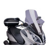 V-Tech Line Touring Screen (Light Smoke) For Kymco Downtown 300i (09-14) By Puig 6790H