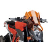 New Generation Sport Screen (Orange) For KTM 1290 Super Duke R (14-16) By Puig 7014T