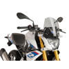 New Generation Sport Screen (Black) For BMW G310 R (16-20) By Puig 8920N