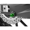 Swing Arm Spool Slider 6mm (Green) For Benelli Leoncino 800 (22-23) By Puig 9258V