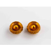 Thruster Bar End Caps (Gold) For SYM Maxsym TL (20-21) By Puig 9420O