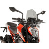 New Generation Sport Screen (Light Smoke) For KTM 125 Duke (17-20) By Puig 9514H