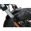 Aluminum Milled Front Mudguard (Black) For Indian Scout (15-21) By Puig 9739N