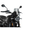 New Generation Sport Screen (Dark Smoke) For Benelli Leoncino 500 Trail (15-23) By Puig 9747F