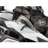 Upper Deflectors (Dark Smoke) For BMW R1250 GS Triple Black (21-23) By Puig 9847F