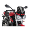 New Generation Sport Screen (Black) For Triumph Street Triple S (17-19) By Puig 9999N